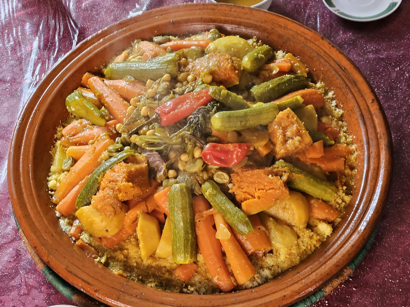 traditional moroccan vegetable tagine